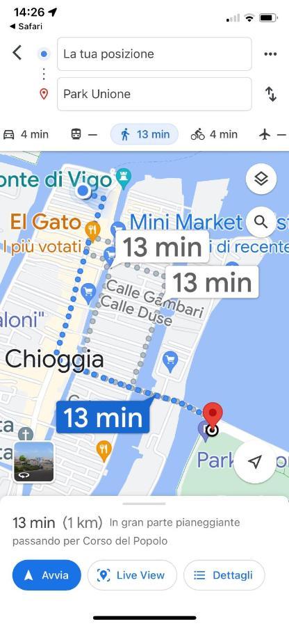 Casabella Chioggia Casa Indipendente Con Corte エクステリア 写真